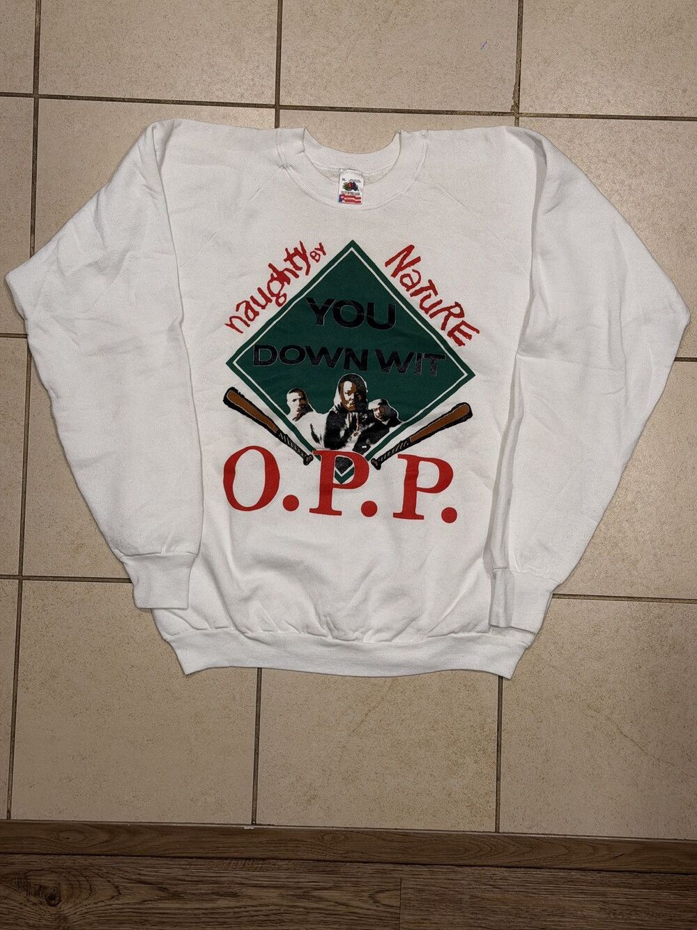 Naughty by nature Vintage crewneck